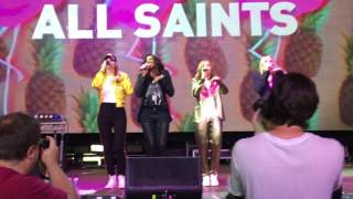 All Saints @ Mighty Hoopla Live - Chick Fit &amp; I Know Where It&#39;s At
