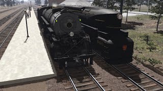 N&W Y6B VS PRR T1 | Trainz Simulator 3 Race!!!