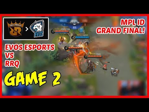 [Game2] MPL ID Season 2 Grand Final! Evos vs RRQ - Mobile Legends - MLBB
