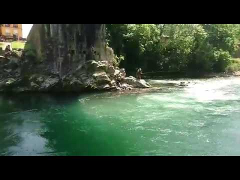 Pesca del Salmon,Puente Romano (Cangas de Onis) by Cefe.R. Video