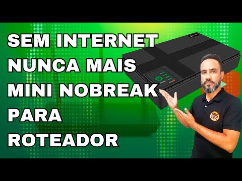 ???? Nunca mais fique sem Internet por falta de energia (Mini Nobreak Review)