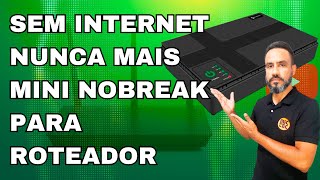 ???? Nunca mais fique sem Internet por falta de energia (Mini Nobreak Review)