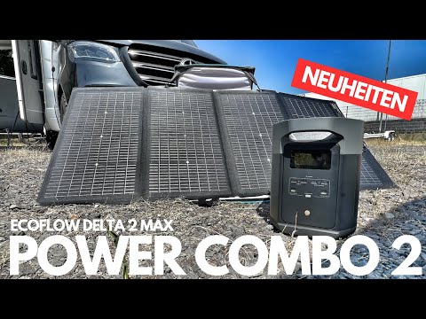 Ecoflow Delta 2 MAX & Ecoflow Bifaszial Solarmodul 220wp