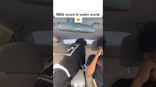 Bbg Sauce In Water Prank??? ! #funnyshortvideo
