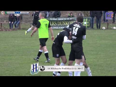 Skrót LKS Duńkowice - MKS Radymno 1:1(1:0) [2017-03-26]