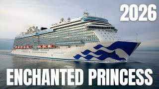 Enchanted Princess Cruise Ship Tour 2026 🚢✨ | Full Ship Walkthrough, Dining, Cabins & Entertainment