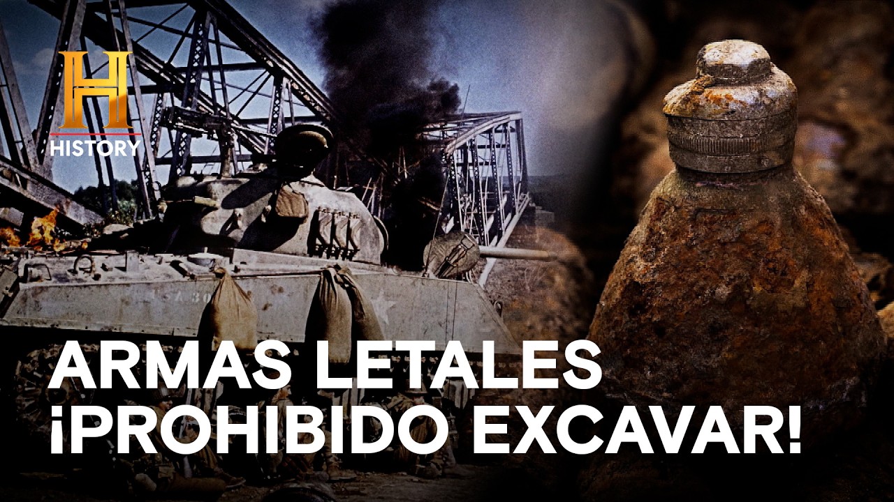 ARMAS LETALES ¡PROHIBIDO EXCAVAR! 💥☣️⚠️ Misterios inexplorados con Danny Trejo