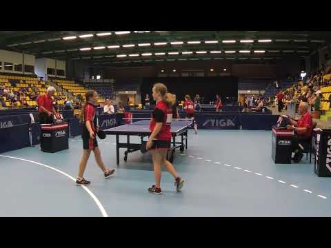 180513 UDM 2018, Yngre Pige Double - Finale