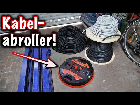 Der ALLES-KÖNNER in Sachen "Leitungen abrollen"! (Kabelabroller von Runpotec) ElektroM