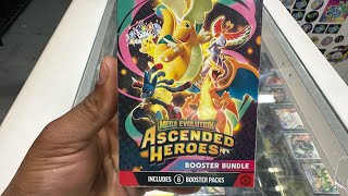 Opening ascended heroes booster bundle #pokemonchannel #pokemon #pokemoncards #cardgame