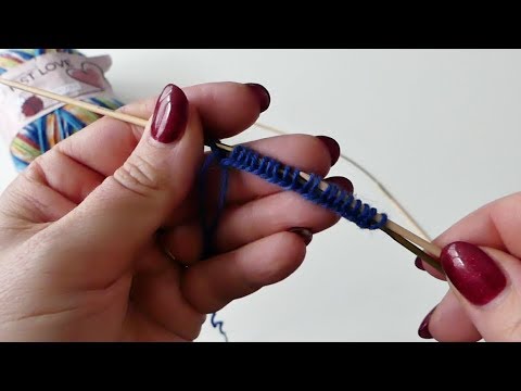 Cast on & divide stitches on the addiCraSyTrio