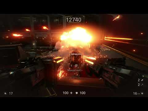 Wolfenstein II The New Colossus | Combat Simulation - Courthouse (I am death incernate!)