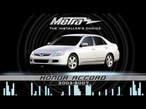 Metra Honda Accord dash kit 95-7862