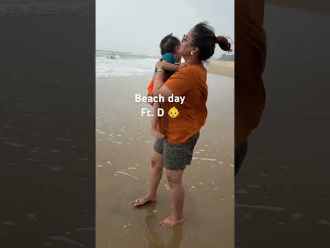 Beach day | Kittu’s kutti vlog #shortvideo #shorts #babyshorts