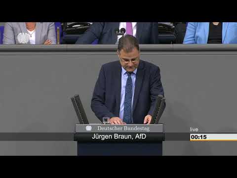 Jürgen Braun: Proteste am Platz des Himmlischen Friedens [Bundestag 06.06.2019]