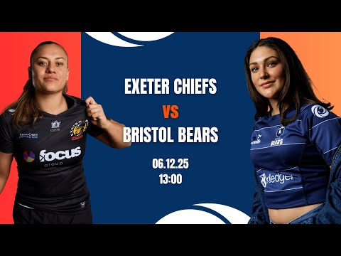 LIVE Premiership Women's Rugby | Exeter Chiefs vs Bristol Bears