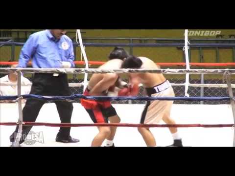 Pelea Leyman Benavides vs Eliecer Gazo - CONIBOP