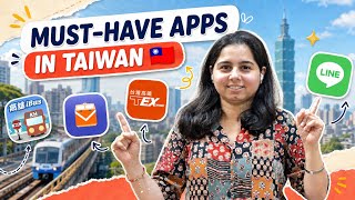 Must-Have Apps in Taiwan 🇹🇼 | Every International Student, Job , Traveller  Needs These!