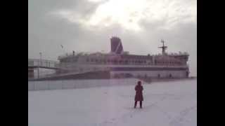 preview picture of video 'West-Terschelling poollandschap februari 2012'