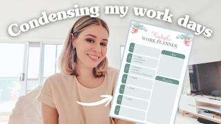 Creating a Planner to Condense my Work Week from 5 DAYS to 2!