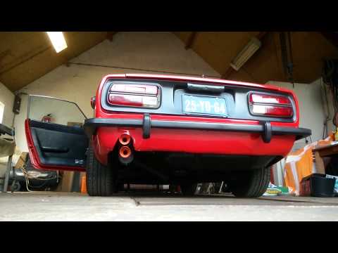 1973 Datsun 240Z - Straight pipe vs. ANSA exhaust