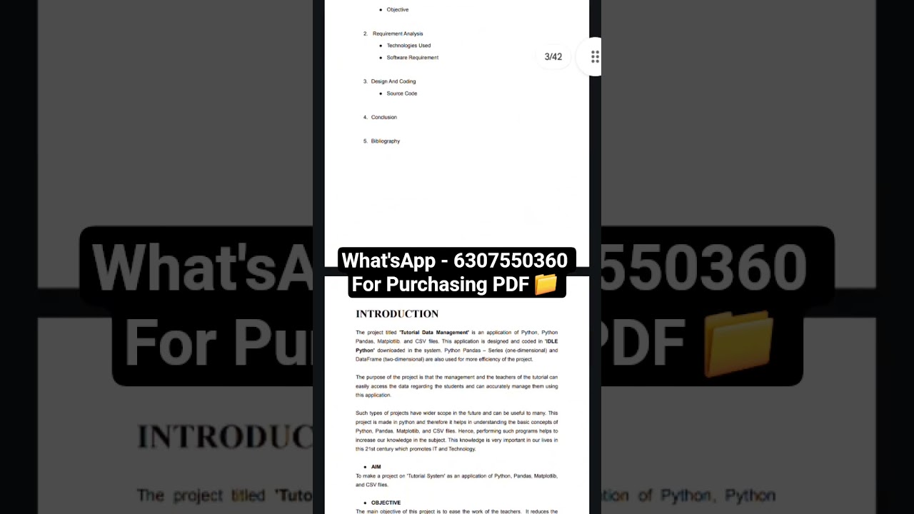 IP Project File || CLASS 12th [2025-26] || TUTORIAL DATA MANAGEMENT