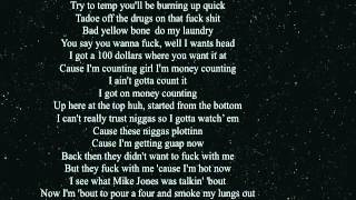 Chief Keef - I Aint Done Turnin Up (Lyrics on screen)