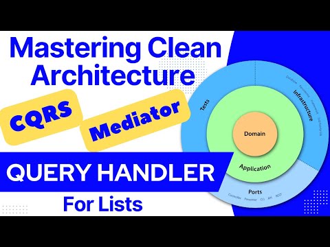 Clean Architecture | CQRS | Mediator | Query Handler for Lists