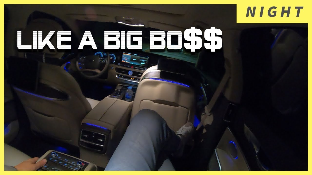 Like a BIG BO$$ - Kia K900 - Night Drive with 2020 Kia K900