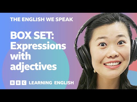 BOX SET: English vocabulary mega-class! Learn 10 English expressions with adjectives!