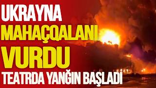 Ukrayna Mahaçqalanı vurdu: Teatrda yanğın başladı, Kiyev, Sumı və Niko