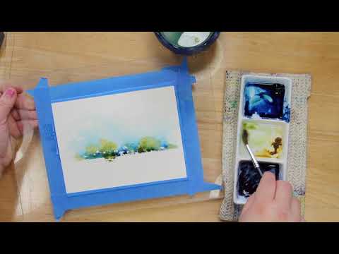 komma igång akvarell /akvarellmålning