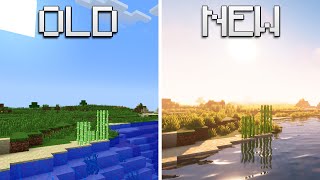 Minecraft Old vs New