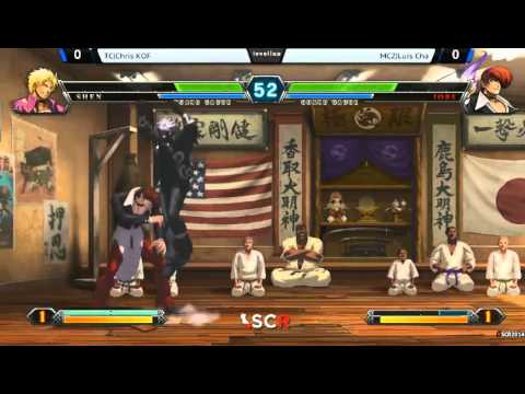 Socal Regionals 2014 KOF XIII TOP 16 TC|Chris KOF vs MCZ|Luis Cha