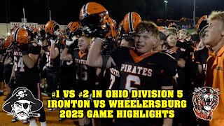 Wheelersburg Beats Ironton in EPIC SHOWDOWN | 2025 Ohio High School Football Highlights