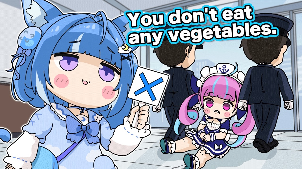 Roa-chan, who has rough information about Hololive's Gen2 members[Animated Vtuber/Eng sub]