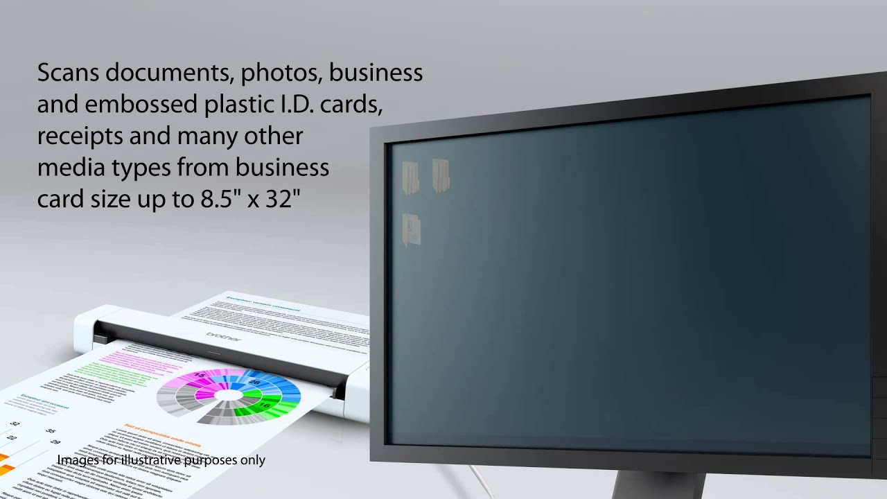 Мобильный Brother сканер DS-720D