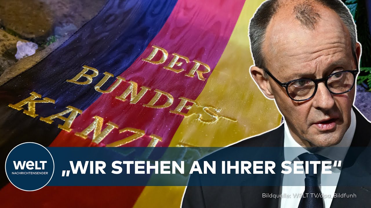 TERROR-GEDENKEN: Unerwartet emotional: Kanzler Merz rührt Angehörige in Magdeburg zu Tränen