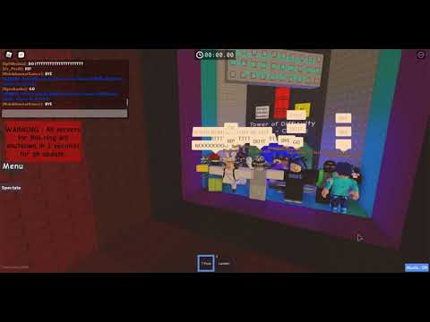 JToH Tower of Difficulty Chart - Classic last moments + after their remove (Roblox)