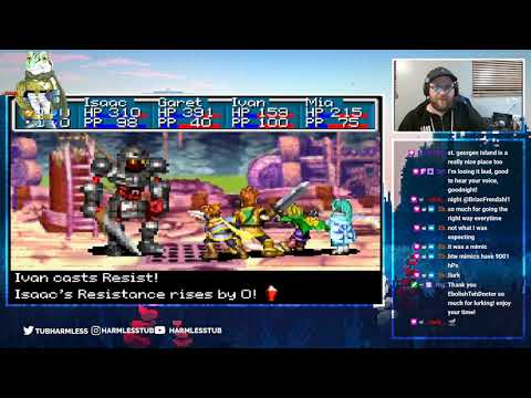 Golden Sun's Deadbeard with a cursed weapon