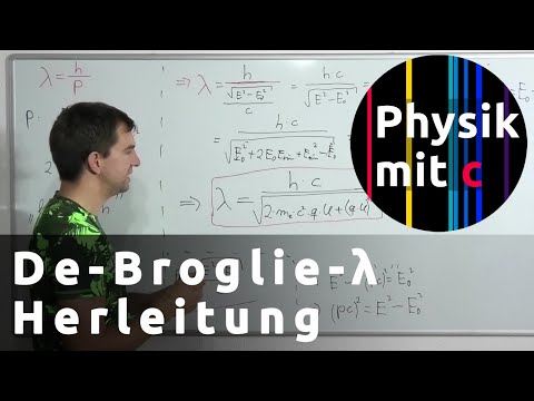 Quantenphysik - De-Broglie-Wellenlänge