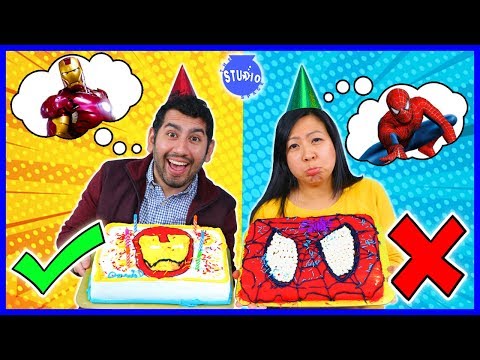 Marvel Superhero Cake Decorating Challenge! How To DIY Spider man Cake