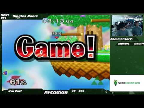 NE Melee Arcadian 2 Pools WF - BigFoig (Falco) vs. Rasen (Sheik)