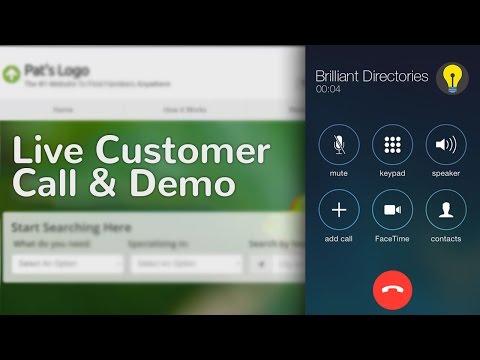 Brilliant Directories Live Call 📱 Bootstrap Theme Features and Updates (Live Customer Call & Demo)
