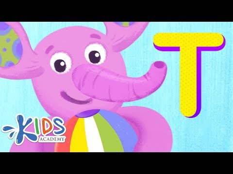Letter T | Letters & Phonics for Kids | Learn the Alphabet | Kids Academy