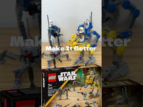 327th AT-RT Walker in the right scale! Alternate Build of 75431 327th Star Corps Clone Battle Pack