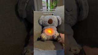 This breathing koala plush is helping me so much🐨🥹#peluche #breathe #anxiety