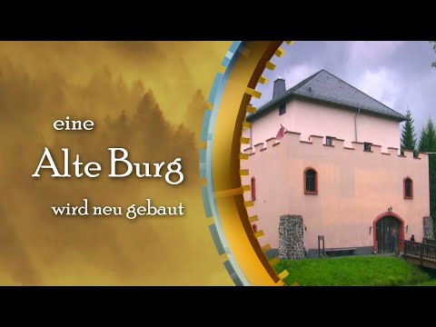 Eine alte Burg wird neu gebaut