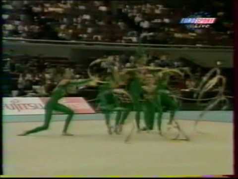 BELARUS 2 hoops 3 ribbons - 1999 Osaka worlds EF