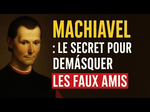 Machiavel : le secret pour démasquer les faux amis